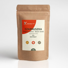Czarnuszka (Nigella sativa/Black Seed) ekstrakt 5% tymochinonu 10g