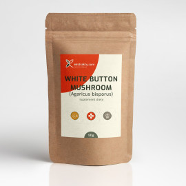 White Button Mushroom (Agaricus bisporus) 50 gram